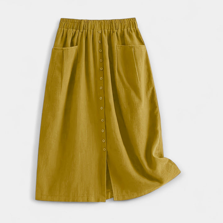 Midi Sukňa s Vintage