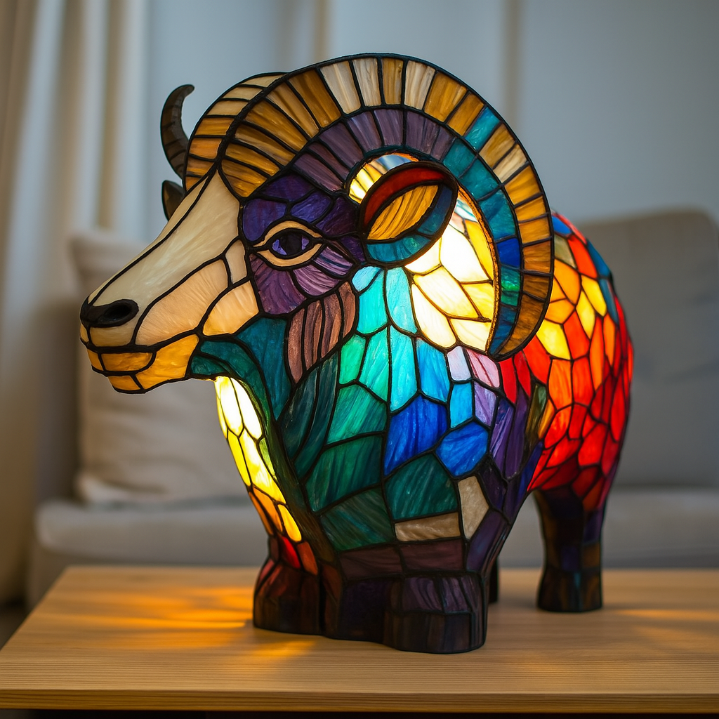 Lampa - Vitrážová lampa
