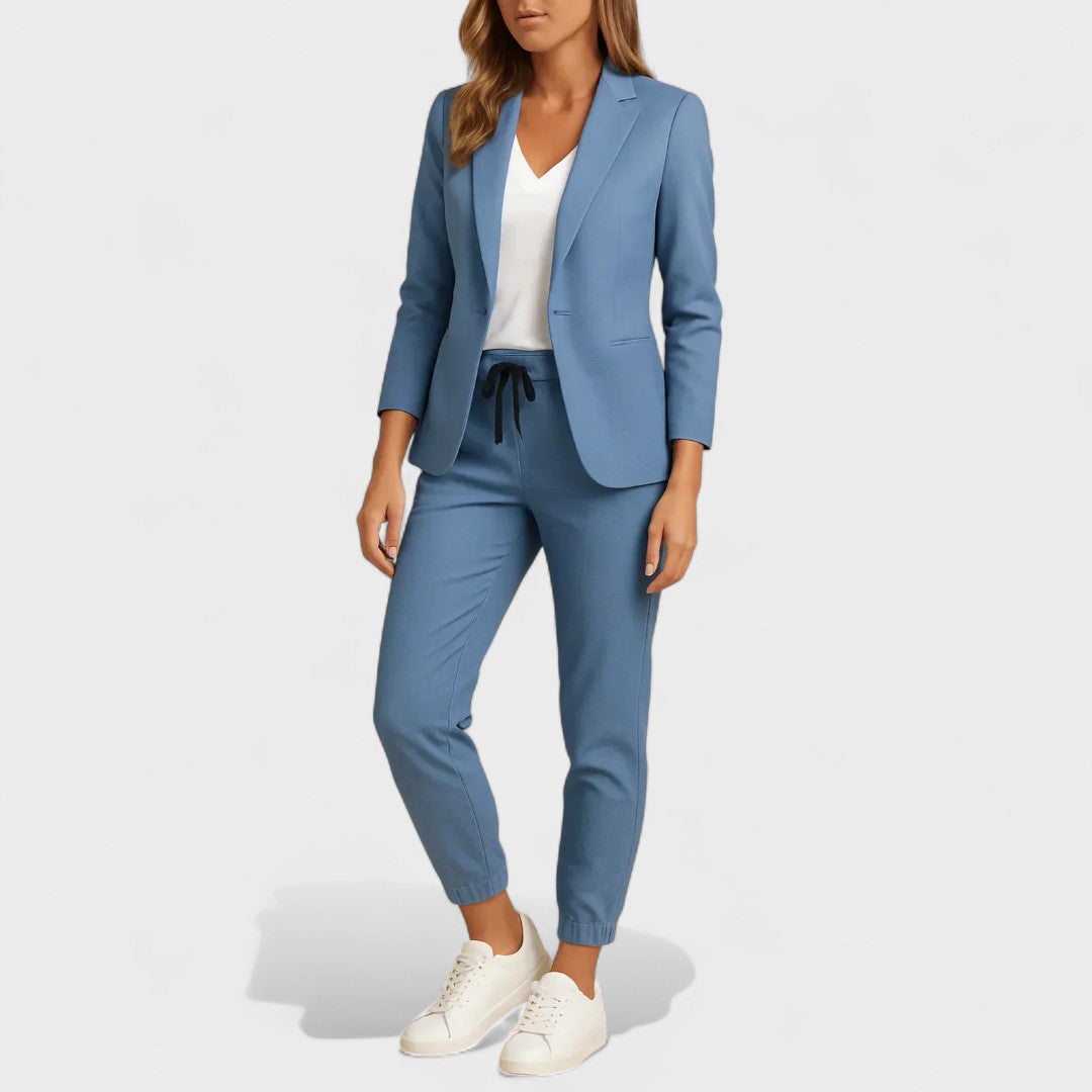 Laima - Elegantný komplet s blazerom a nohavicami