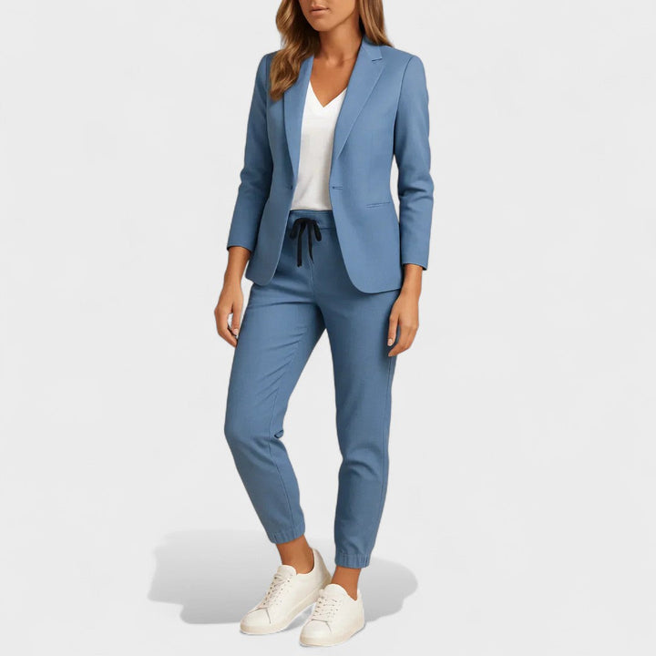 Laima - Elegantný komplet s blazerom a nohavicami