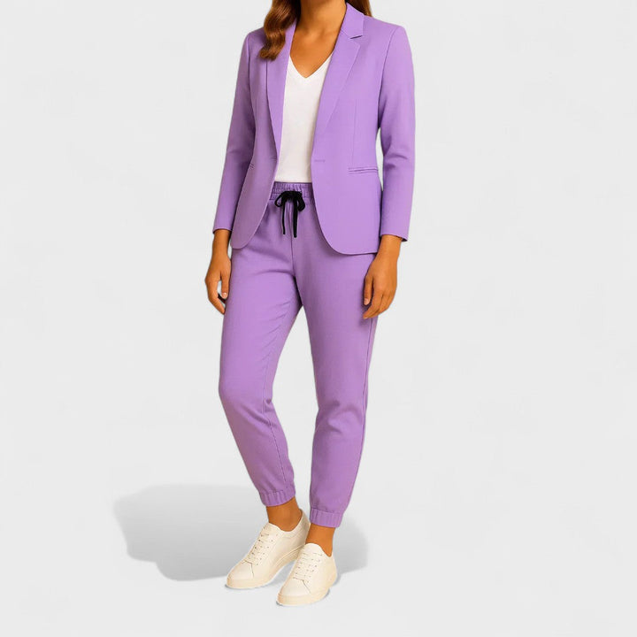 Laima - Elegantný komplet s blazerom a nohavicami
