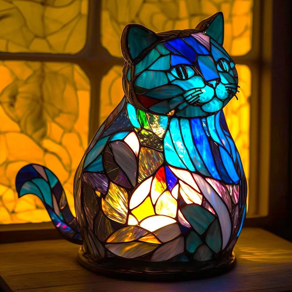 Burbuliukas - Vitrážová lampa