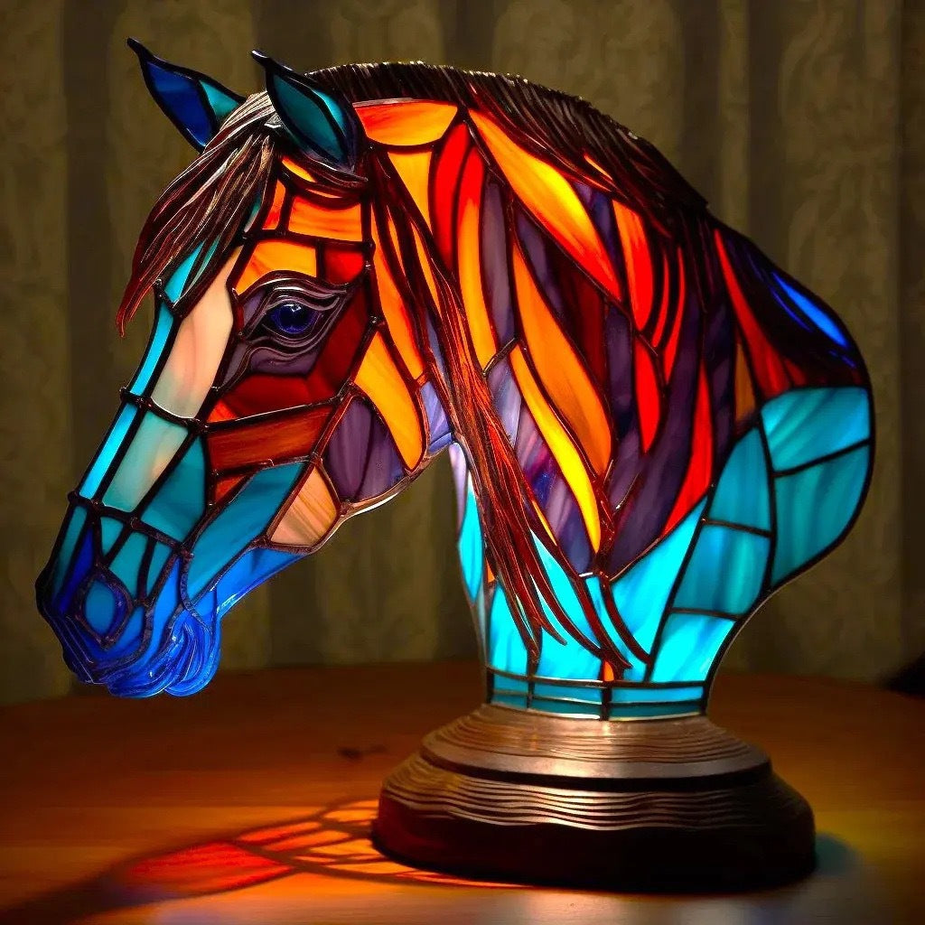 Plienas - Vitražová lampa