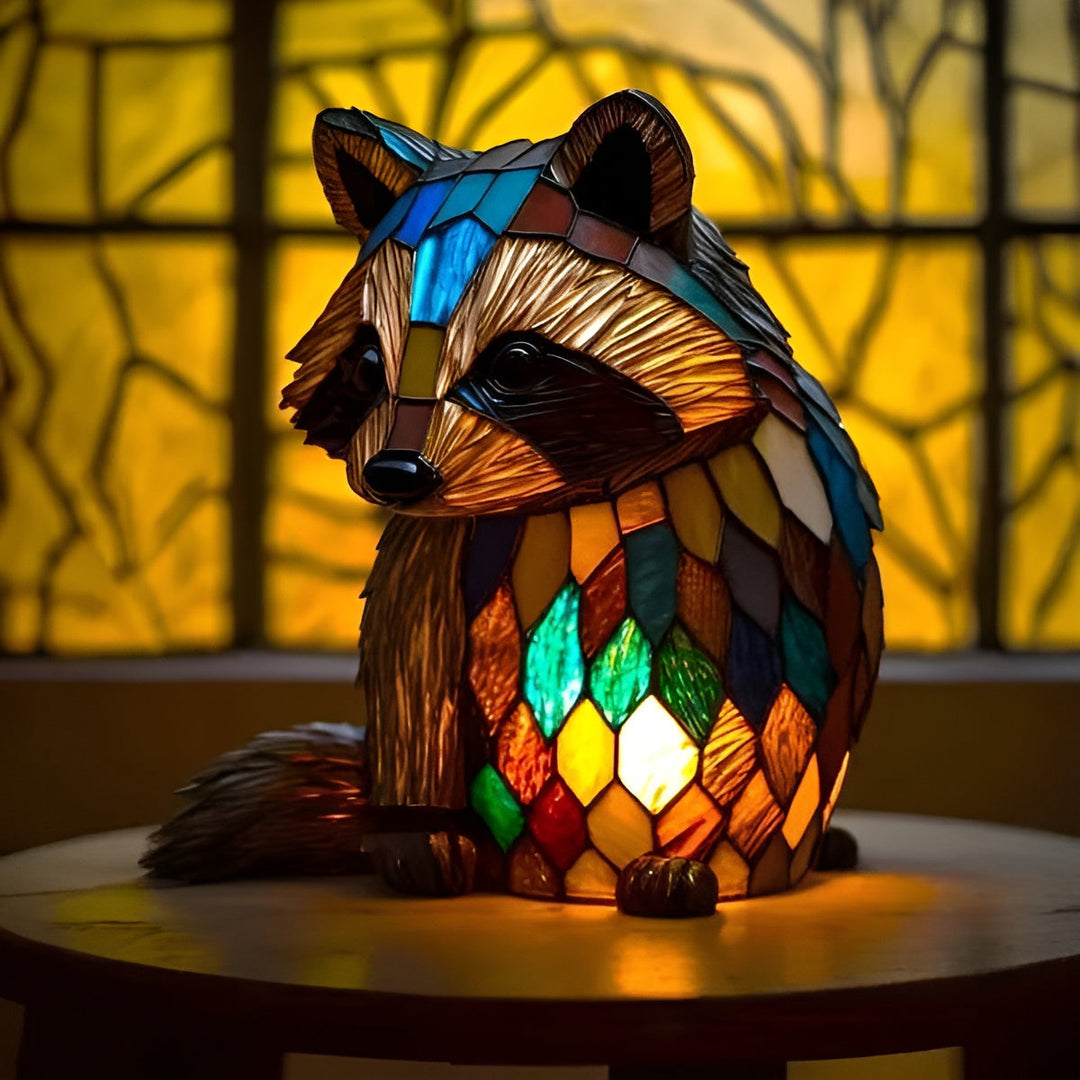 Obuoliukas - Vitražová lampa