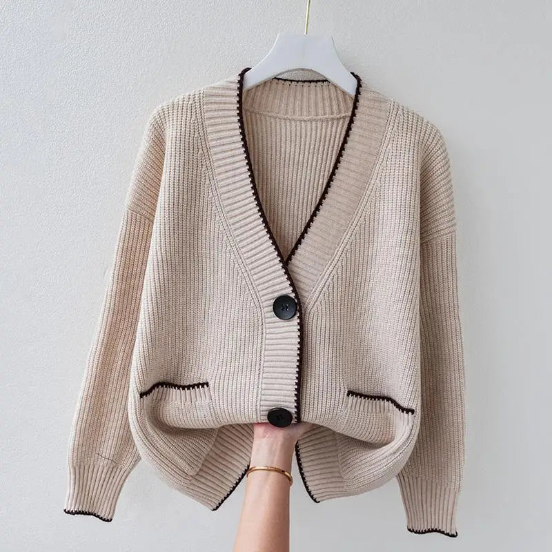 Štýlová Oversized Pletená Vesta