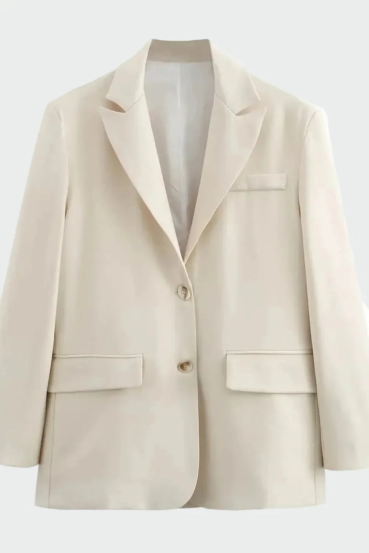Oversized sako s modernou líniou