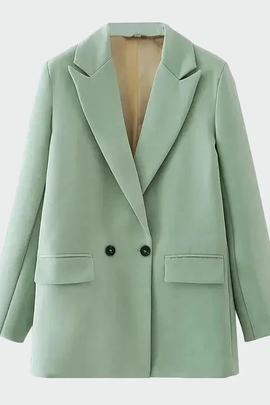 Oversized sako s modernou líniou