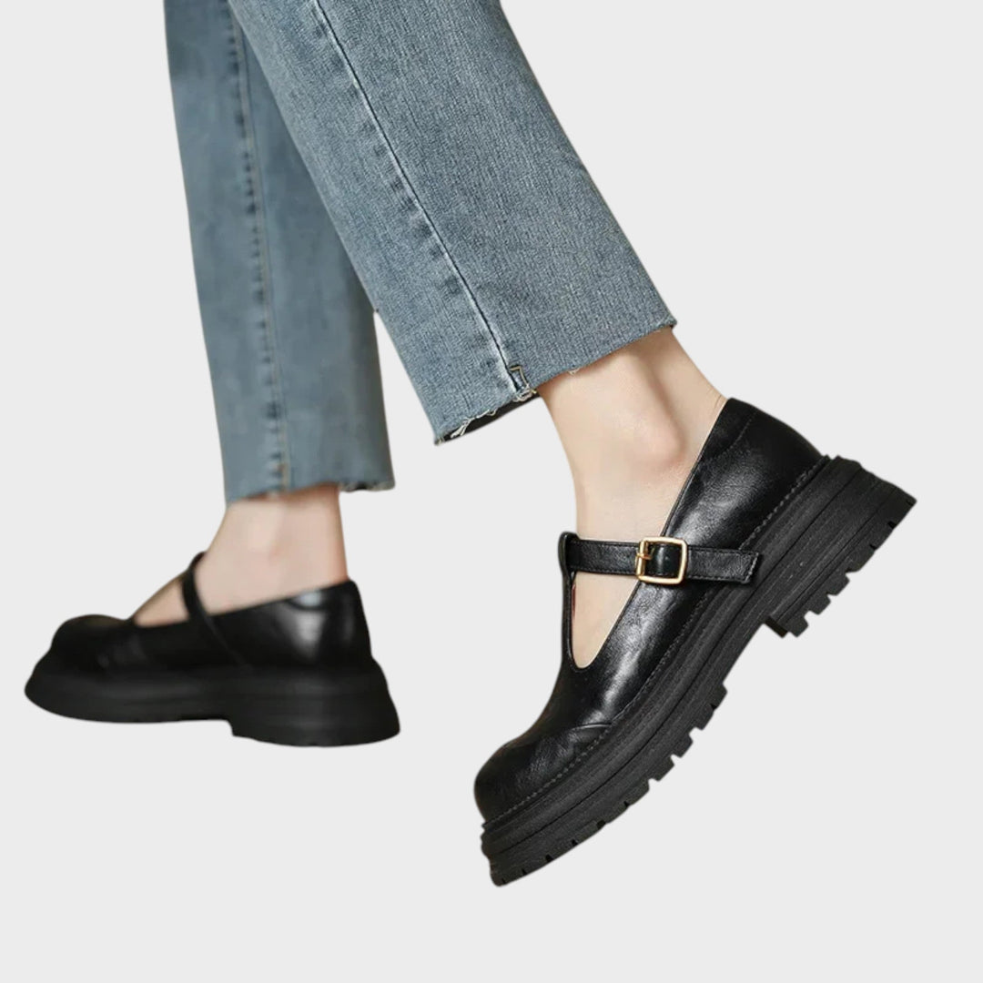 Mary Janes - Overené Elegantné Topánky