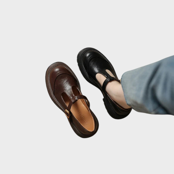 Mary Janes - Overené Elegantné Topánky