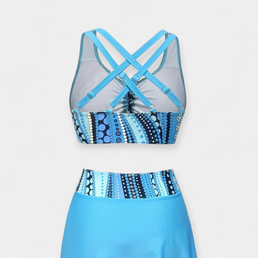 Plážová bikini sukňa