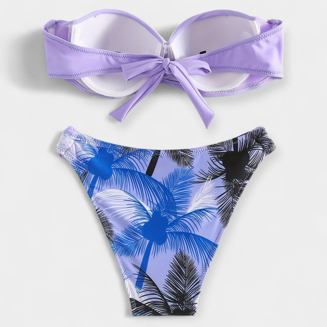 Sexi bikini s otvoreným chrbtom a štýlom