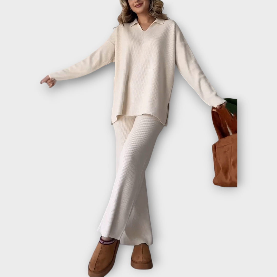 Mila - Komplet s voľným strihom a minimalistickým dizajnom