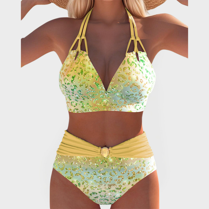 Sexi bikiny s vyšívaným topom
