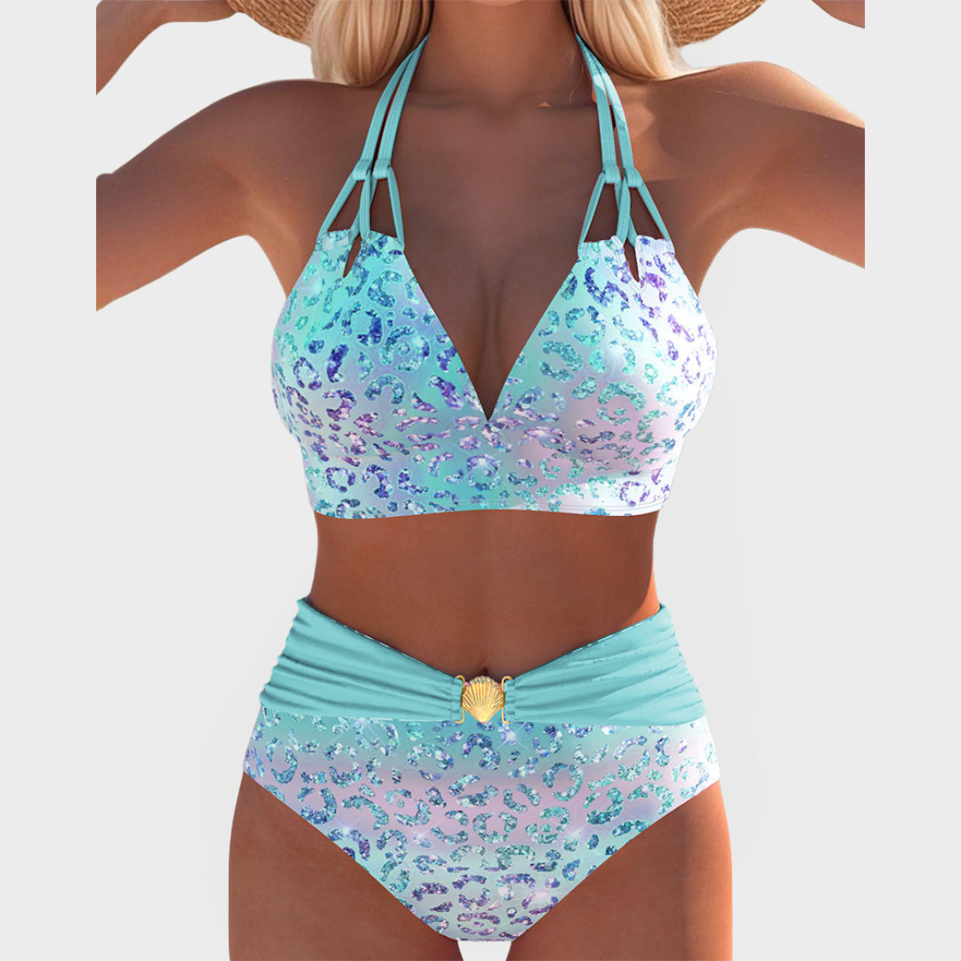 Sexi bikiny s vyšívaným topom