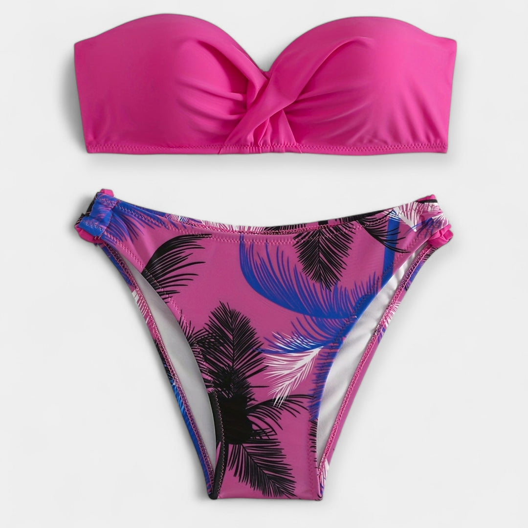 Sexi bikini s otvoreným chrbtom a štýlom