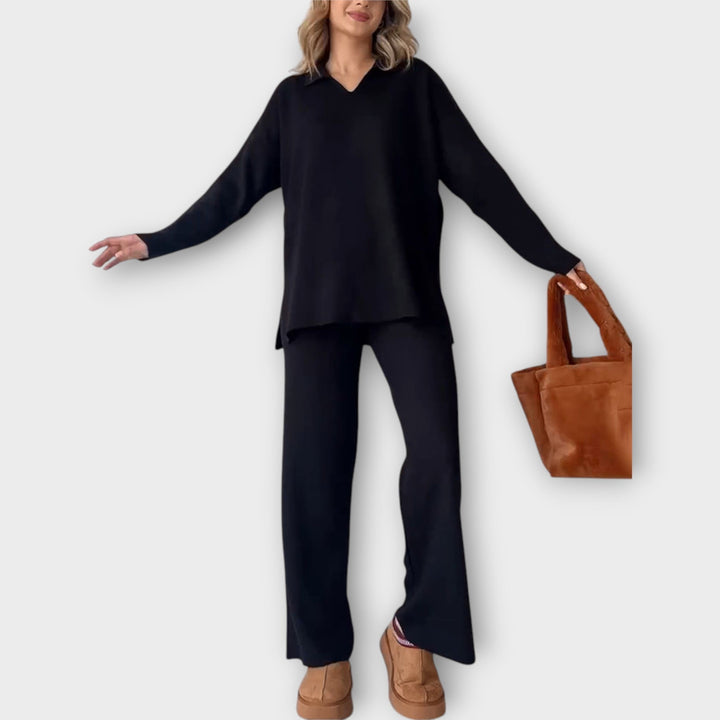 Mila - Komplet s voľným strihom a minimalistickým dizajnom