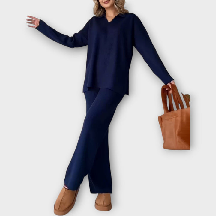 Mila - Komplet s voľným strihom a minimalistickým dizajnom